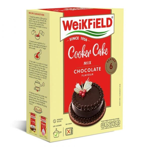 WEIKFIELD COOKER CAKE MIX CHOCOLATE 150GM