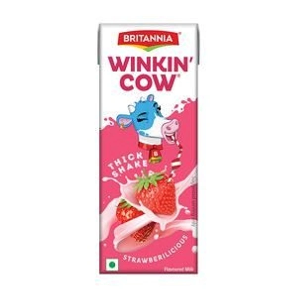 BRI WINKIN COW STRAWBERRY SHAKES 180ML