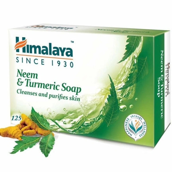 HIMALAYA NEEM & TURMRIC SOAP 125G