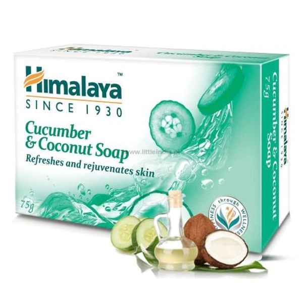 HIMALAYA CUCUMBER & COCONUT SOAP 125 GM