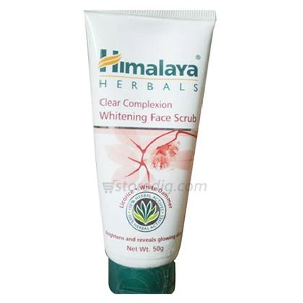 HIMALAYA SCRUB CLEAR COM WHITENING 50GM