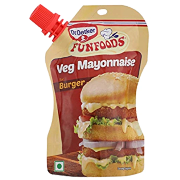 FUNFOODS MAYO VEG BURGER 100G