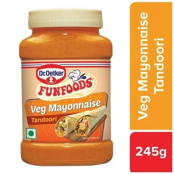 FUNFOODS VEG MAYONNAISE TANDOORI 245G