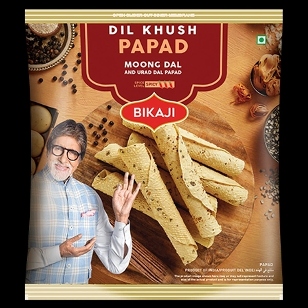 BIKAJI DILKHUSH PAPAD 400G