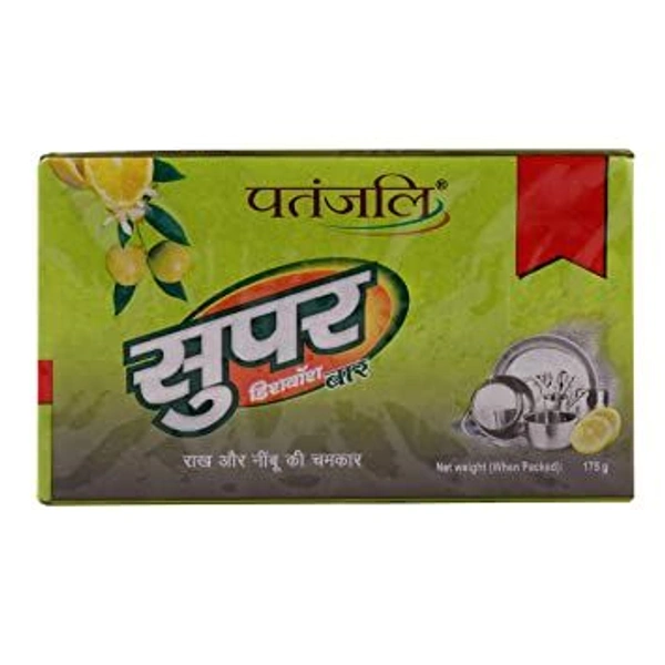PATANJALI SUP DISHWASH BAR 160G