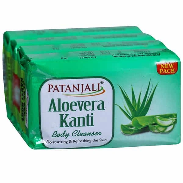 PATANJALI  SOAP ALOE VERA KANTI 3*150G