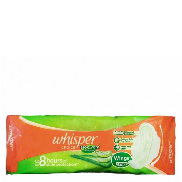 WHISPER CHOICE ALOEVERA REGULAR 8N
