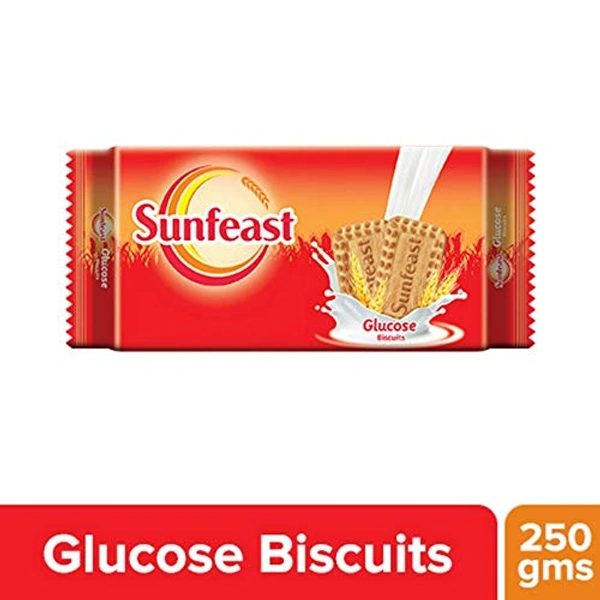 SUNFEAST GLUCOSE BISCUIT 250G
