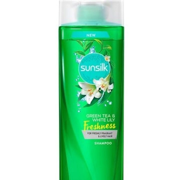 SUNSILK SHMP GREEN TEA&WHITE LILY 195ML