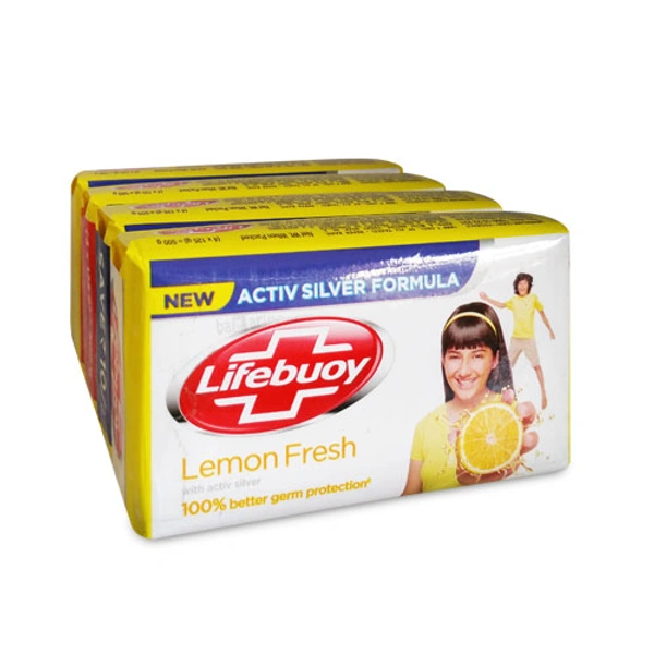LIFEBUOY SOAP LEMON FRESH 4*100G