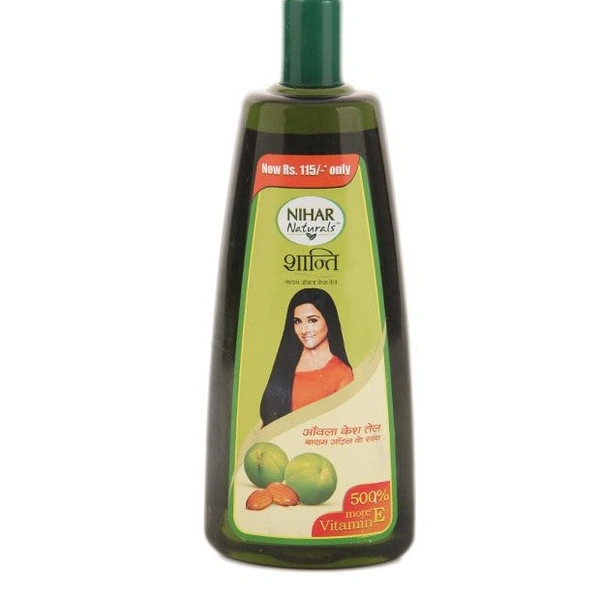 NIHAR HAIR OIL SANTI BADAM AMLA 500ML