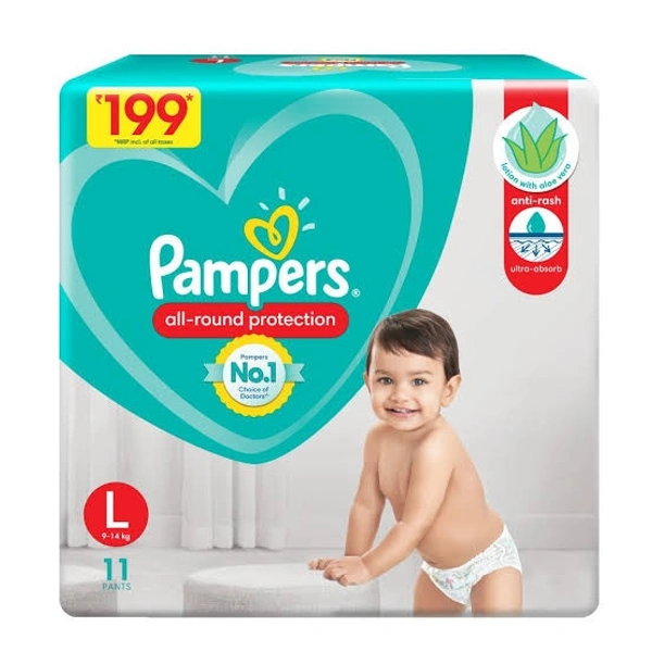 PAMPERS PANTS L 11N