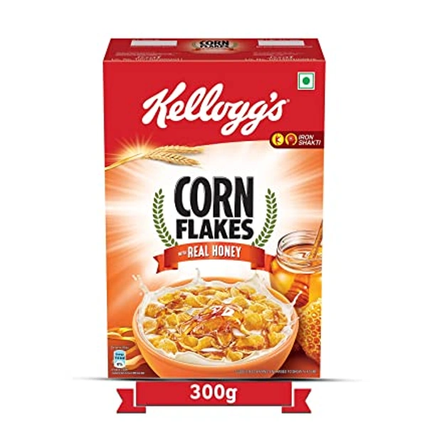 KELLOGG'S CORN FLAKES HONEY 300G