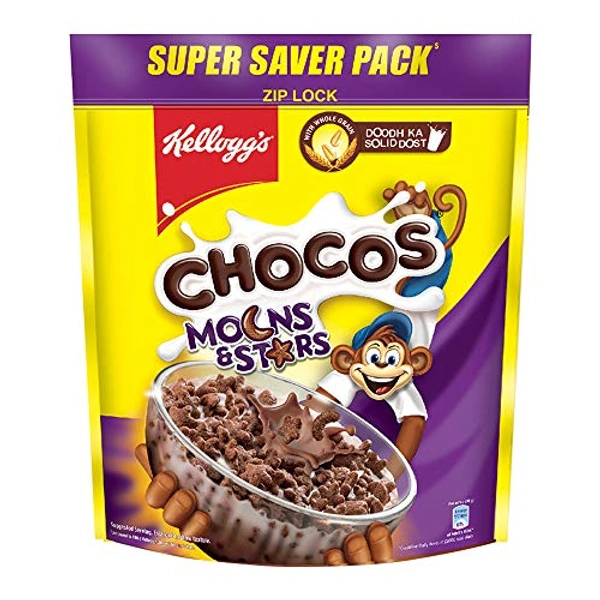 KELLOGG'S CHOCOS MOONS&STARS 375GM P