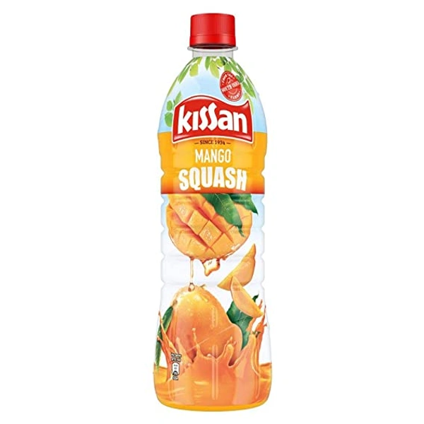 KISSAN MANGO SQUASH 750ML