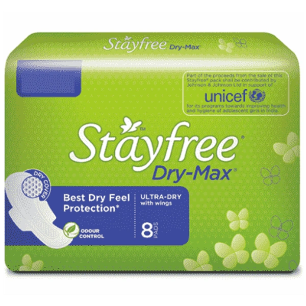 STAYFREE DRY MAX 8PADS