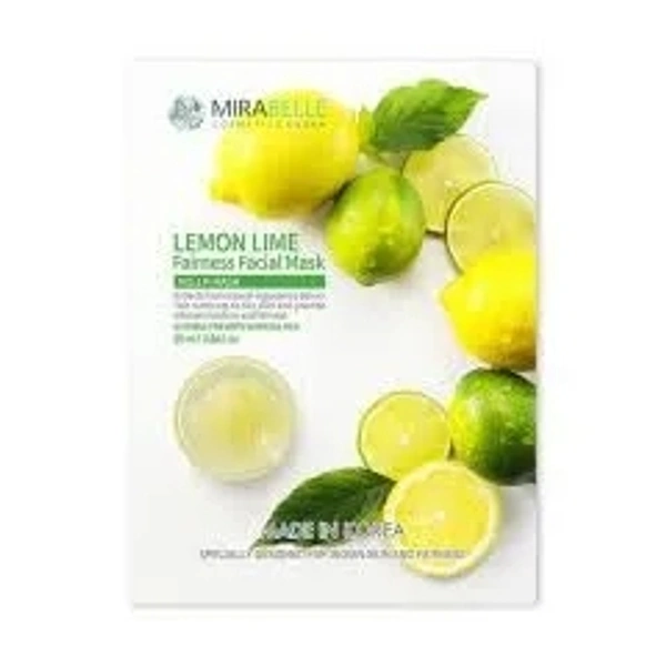 MIRABELLE LEMON LIME FAIRNESS FACIAL MASK