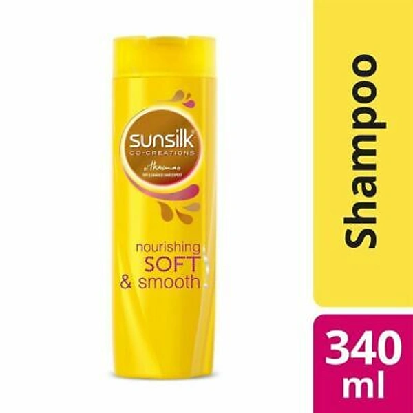 SUNSILK NURISHING SOFT & SMOOTH SHAMPOO 340 M