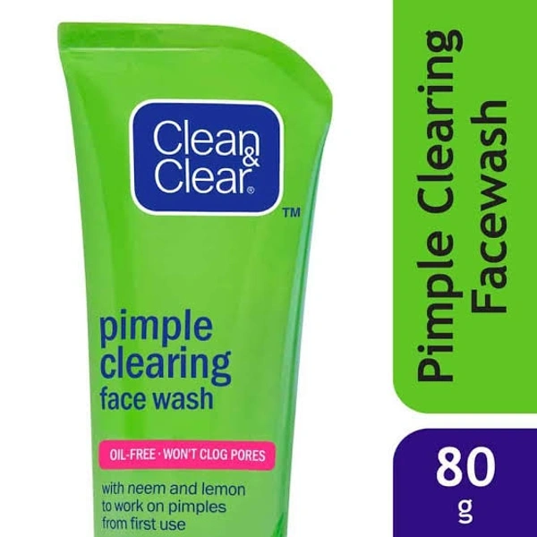 C&C PIMPLE CLEARING FACE WASH 80G