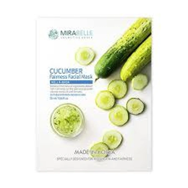 MIRABELLE CUCUMBER FAIRNESS FACIAL MASK