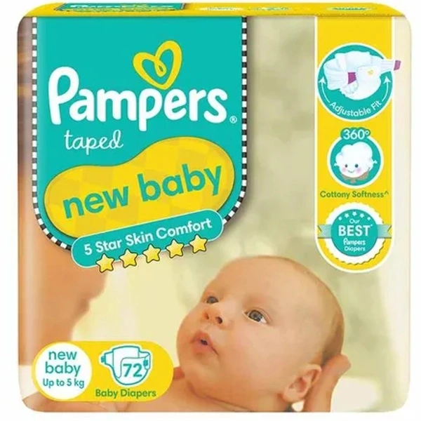 PAMPERS DIAPERS NB 7N