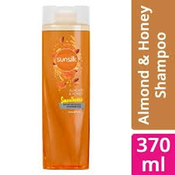 SUNSILK SHMP ALMOND-HONEY 370ML