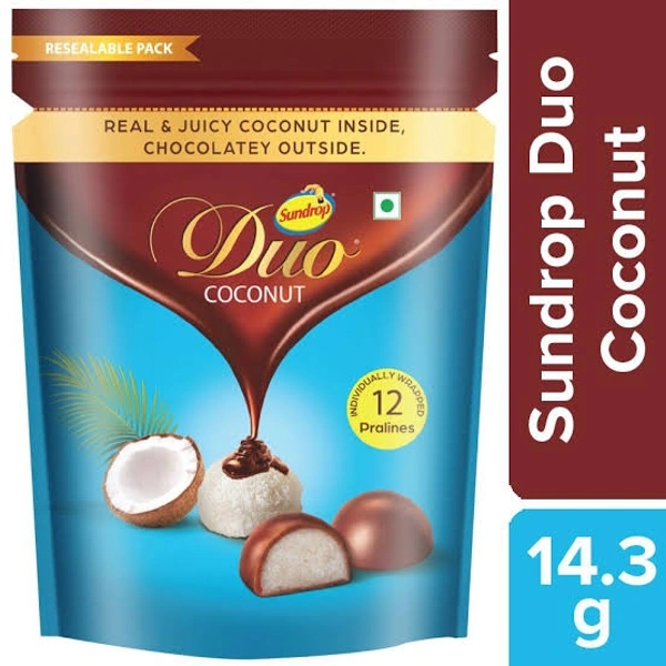 SUNDROP DUO PEANUTS 12 PRALINES