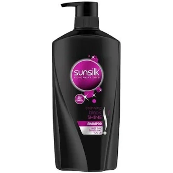 SUNSILK SHMP STUN,BLACK SHINE 650ML