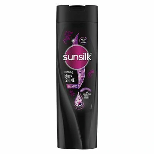 SUNSILK SHMP STUN.BLACK SHINE 360ML