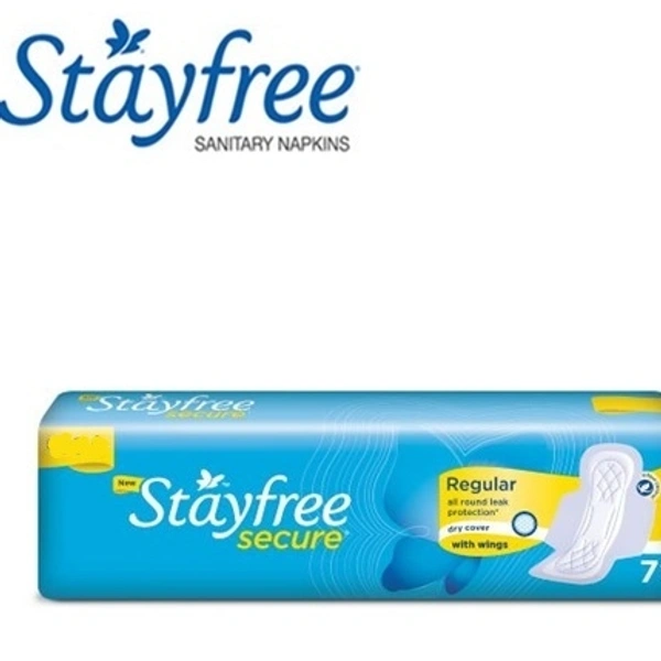 STAYFREE SECURE DRY COVER 7PADS