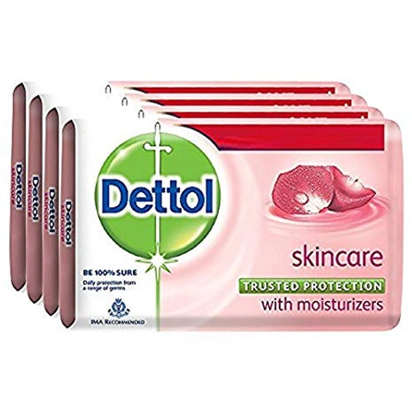 DETTOL SOAP SKINCARE 75G*4