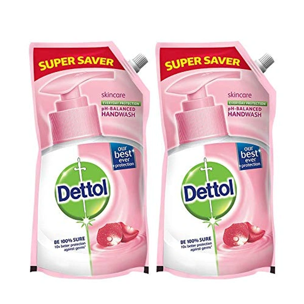 DETTOL SKINCARE HANDWASH 750+750ML