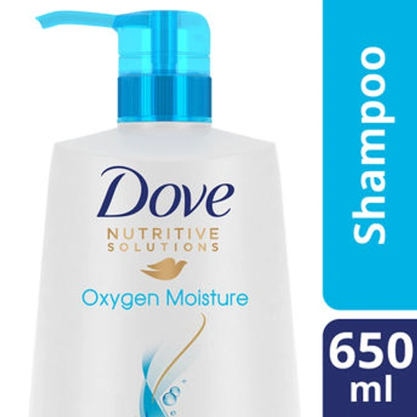 DOVE SHMP OXYGEN MOISTURE 650ML