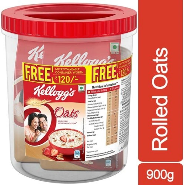 KELLOGG'S OATS 2*450GM JAR