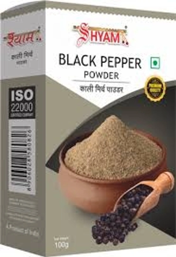 SHYAM BLACK PEPPER POWDER 100G
