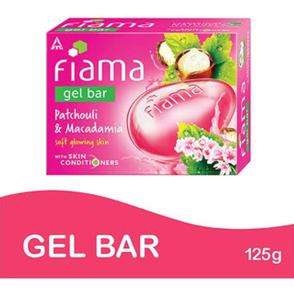 FIAMA SOAP GEL BAR PATCHOULI-MACADAMIA 3*125G