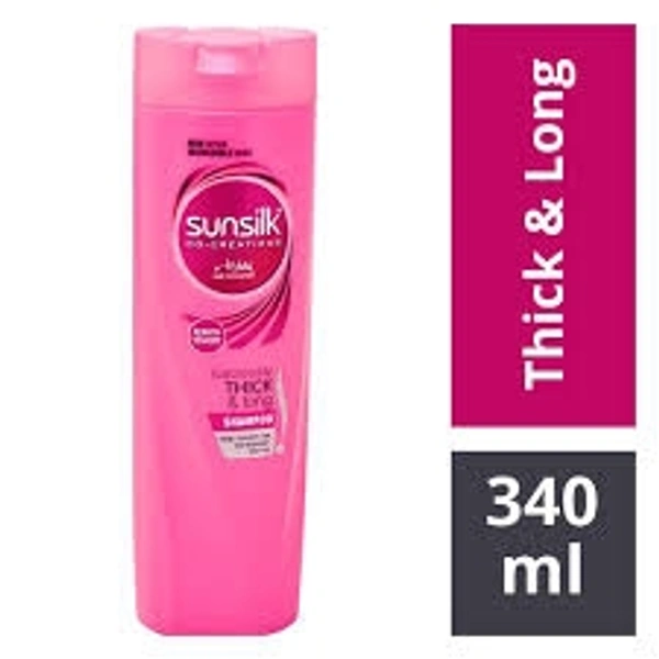 SUNSILK THICK &LONG SHAMPOO 340 ML