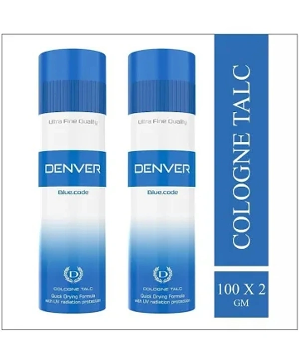 DENVER BLUE CODE TELCOME POWDER 100+100G