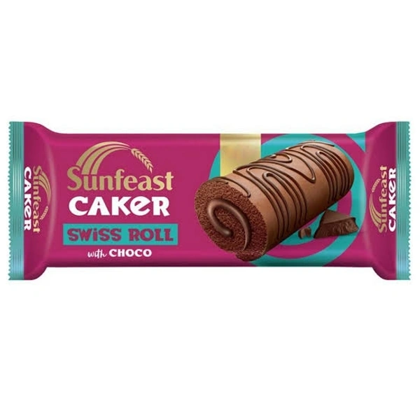 SUNFEAST BAKER SWISS ROLL CHOCOCREAM 29G