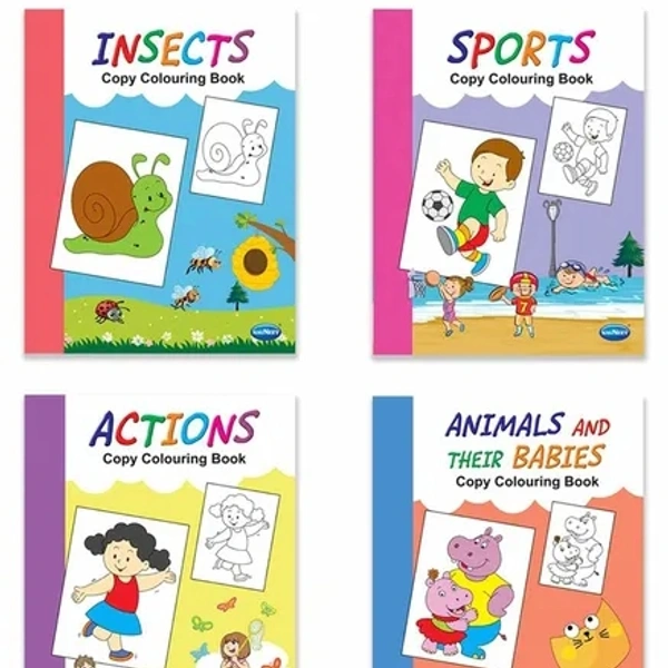 NAVNEET INSECTS COPY COLOURING BOOK