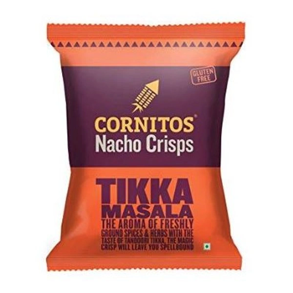 CORN NACHO CRISPS TIKKA MASALA 2G