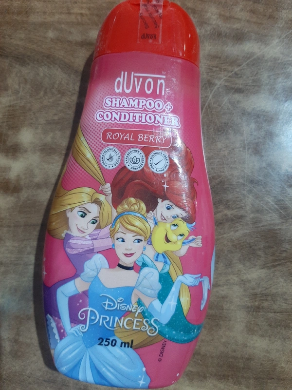 dUvon shampoo+conditioner Royal Berry Disney princess 250M