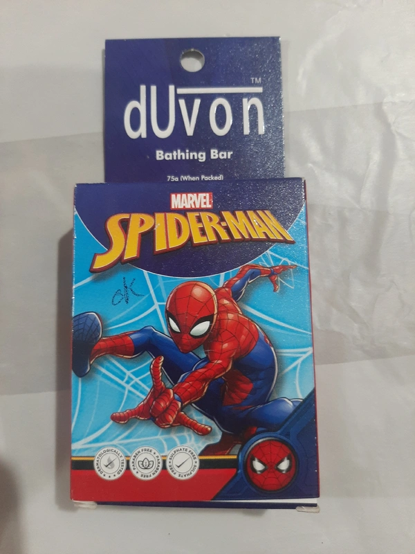 dUvon bathing bar Marvel spider man 75g