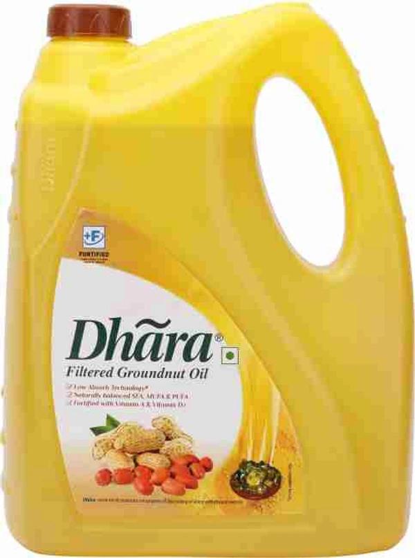 DHARA OIL GROUNDNUT JR 5L