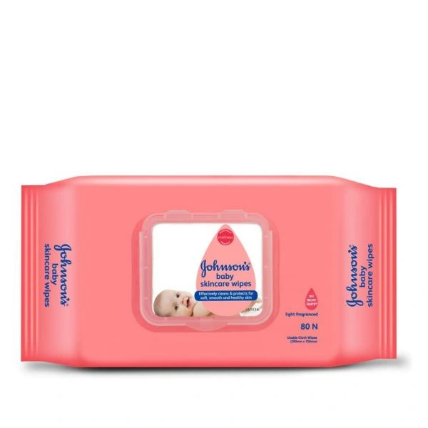 JOHNSONS BABY WIPE 80N