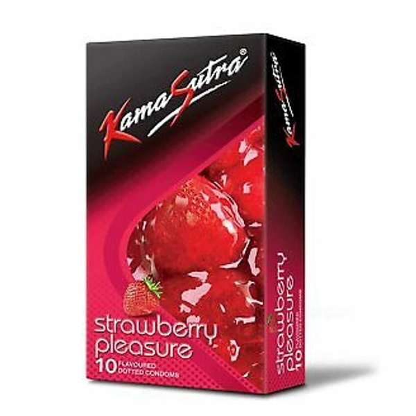 KS CONDOMS STRAWBERRY 10N
