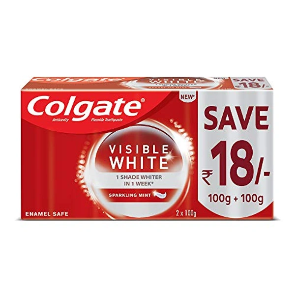 COL VISIBLE WHITE 2*100G