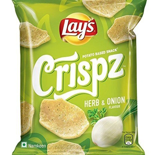 LAYS CRISPZ HERB&ONION 28GM