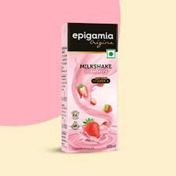 EPI MILKSHAKE ORG.STRAWBERRY 180ML