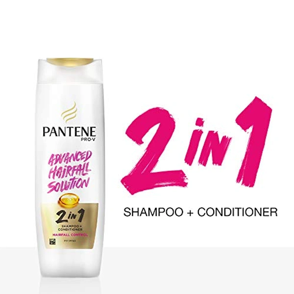 PANTENE SHAMPO+COND ADVANCED HAIR SOLUTION 2IN1 HFC 180ML